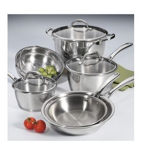 Tramotina Tri-Ply Base Stainless-Steel Cookware Set - BRAND NEW
